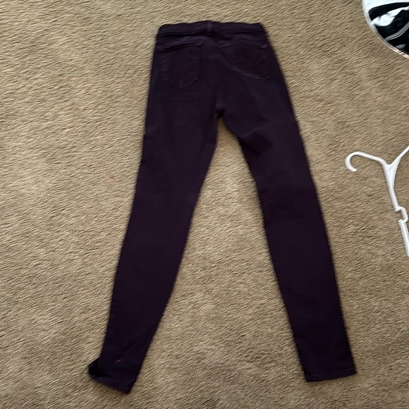 dark purple jeans size 26 - Picture 2 of 2